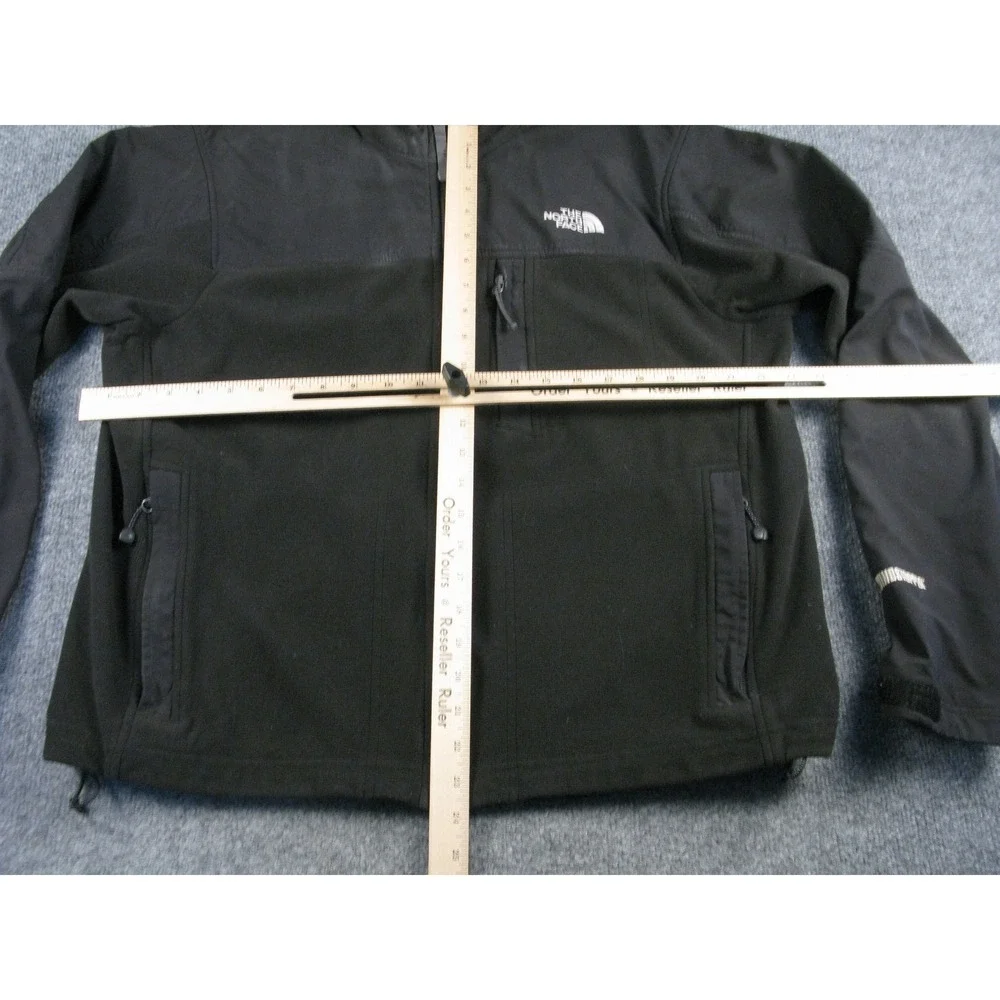 The North Face Mens‎ Fleece Jacket Black Full Zip Outdoor Hiking Apex Bionic L